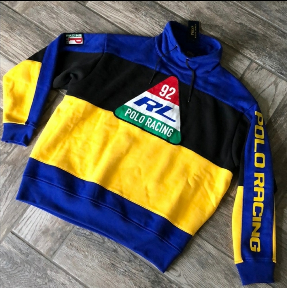 NWT ‘92 RL Polo Racing PRL1 Sweater